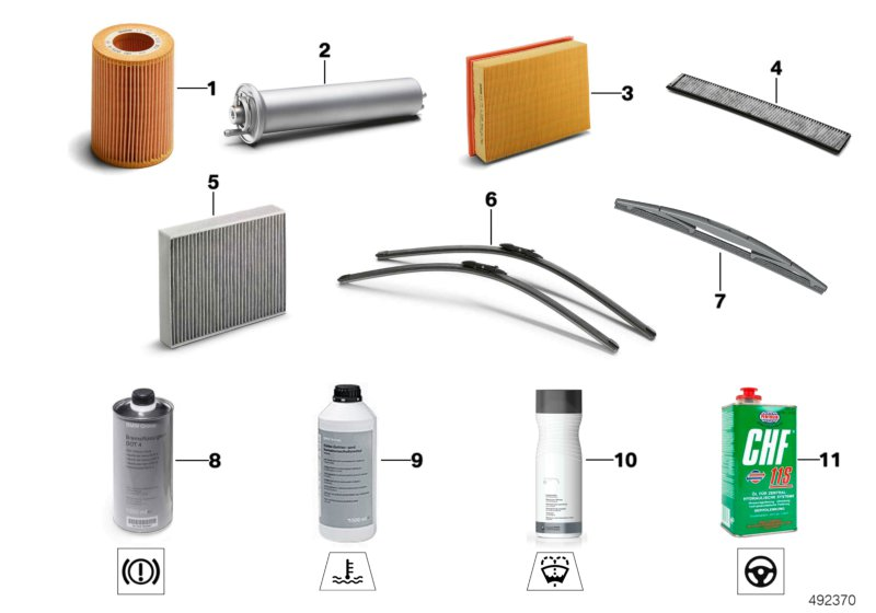 Engine oil filter