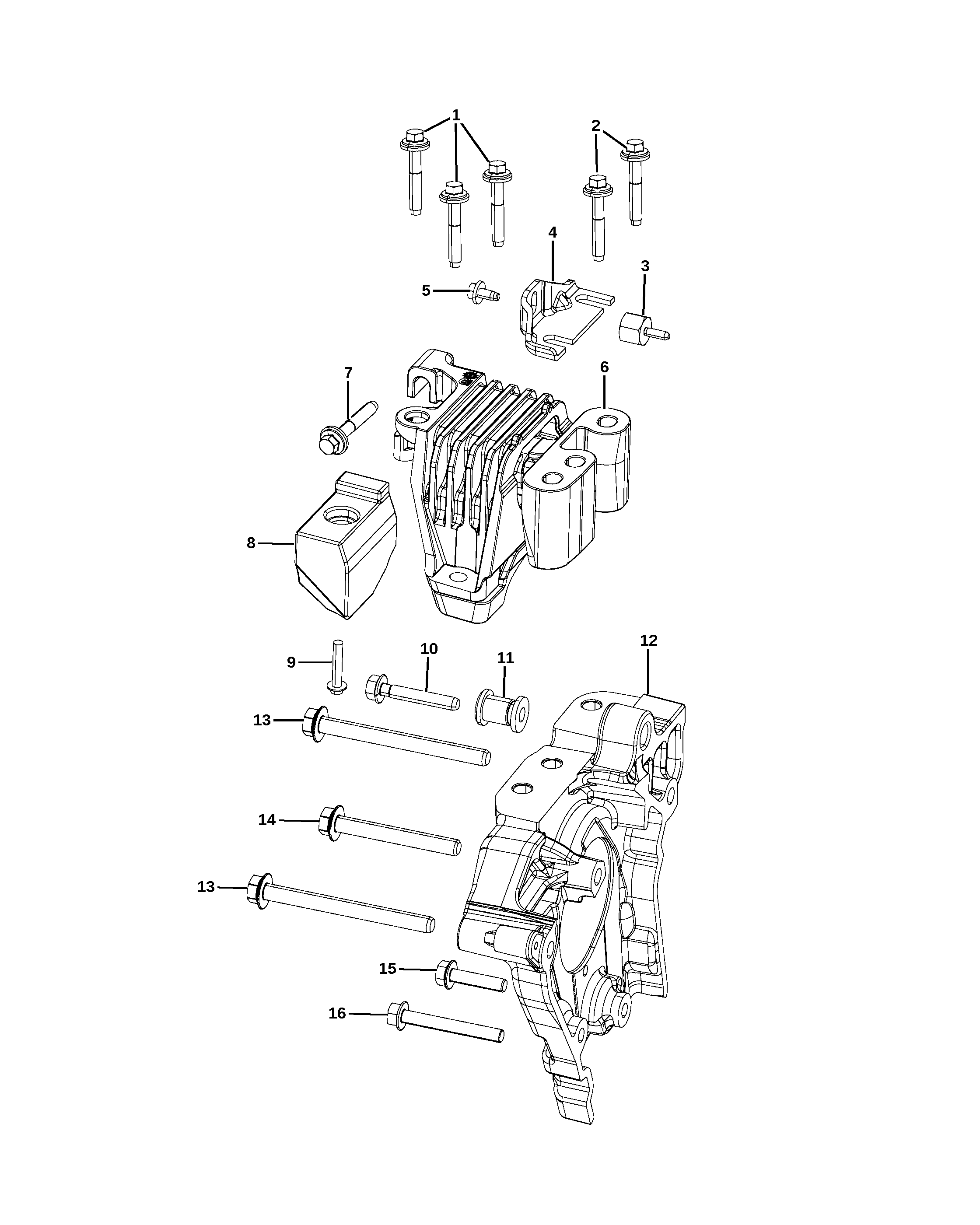 Șurub hexagonal M8X50.00