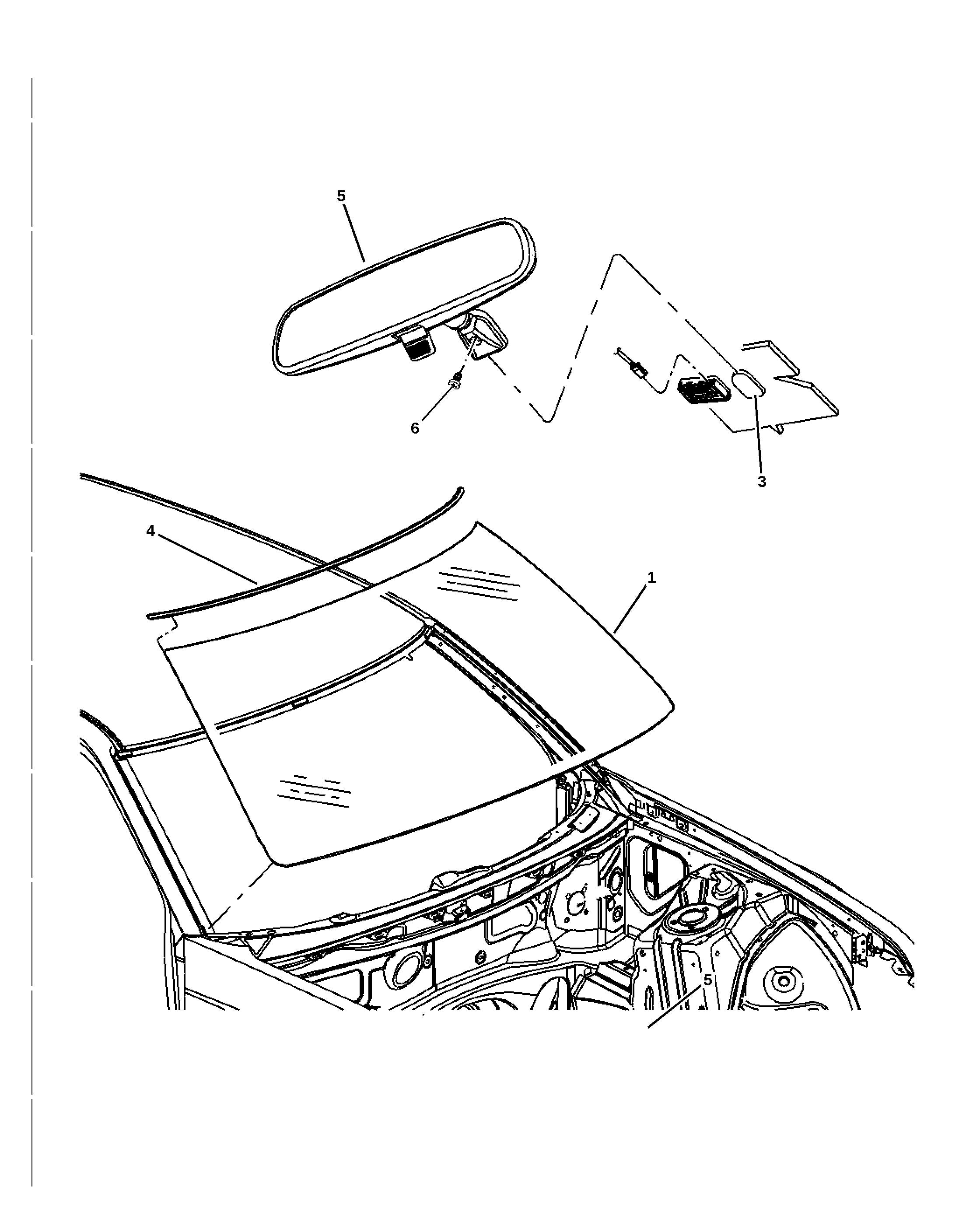 Kit instalare parbriz