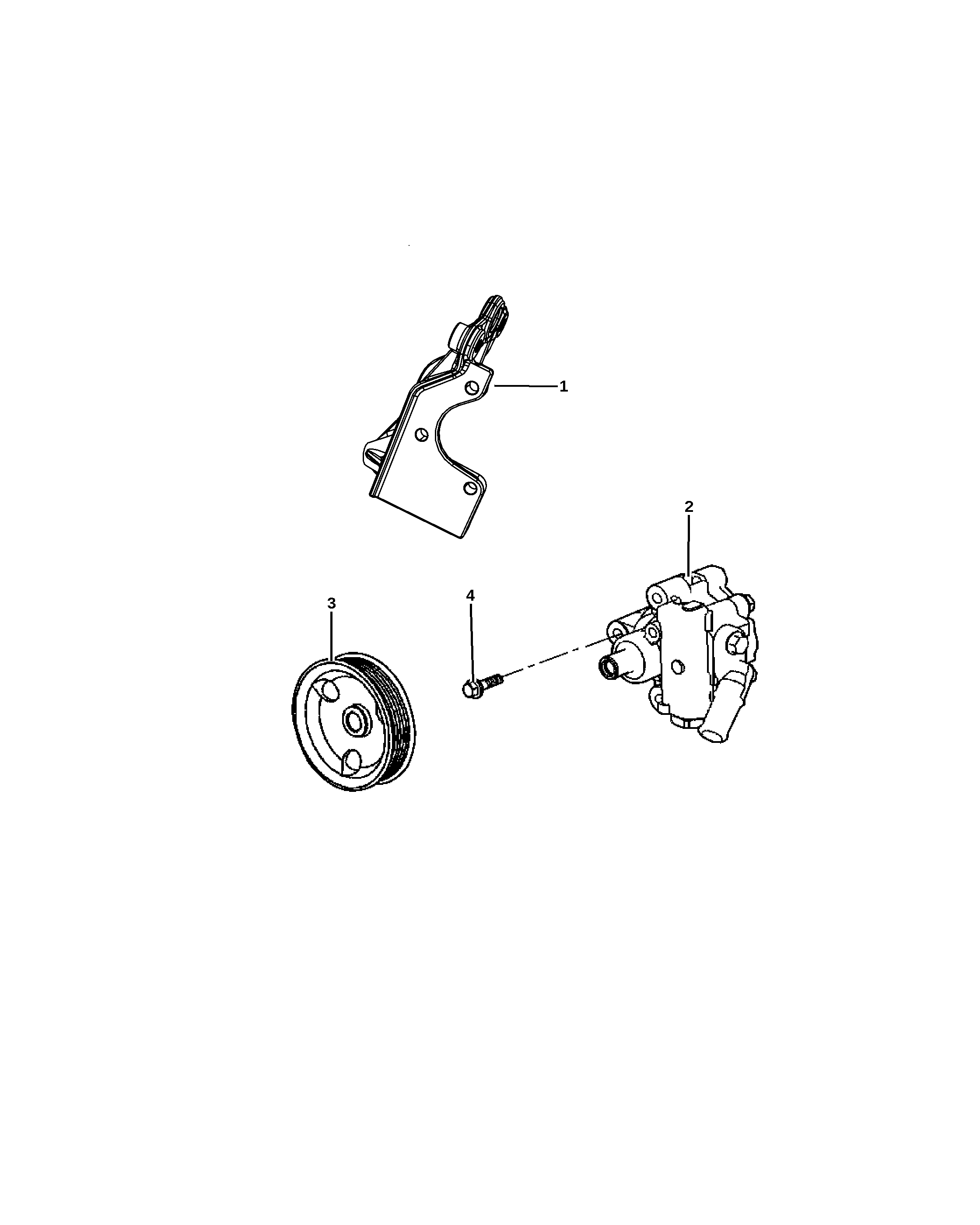 PUMP, POWER STEERING
