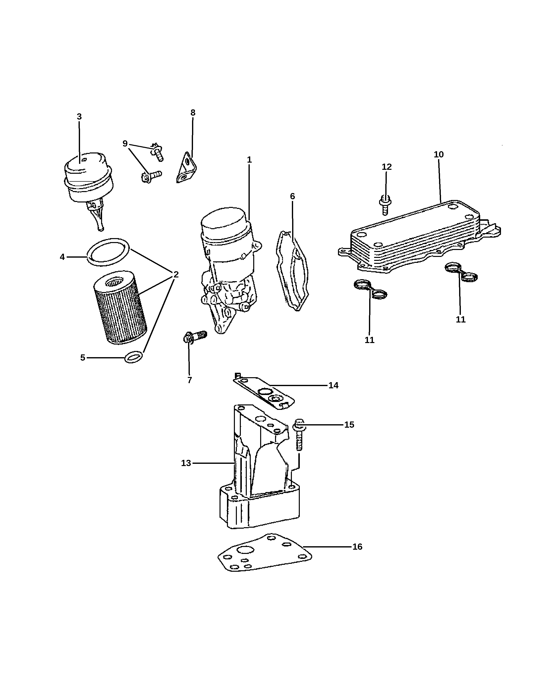 Filtru ulei motor