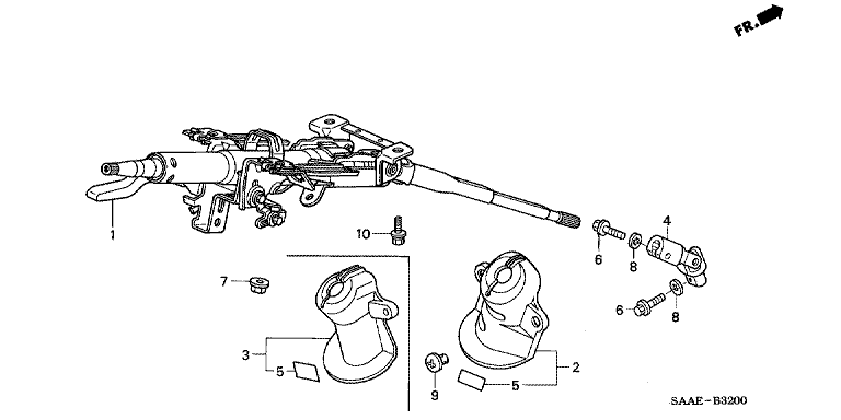 Steering column
