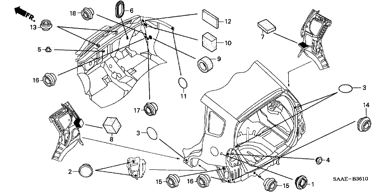 PACKING, FUEL LID LOCK