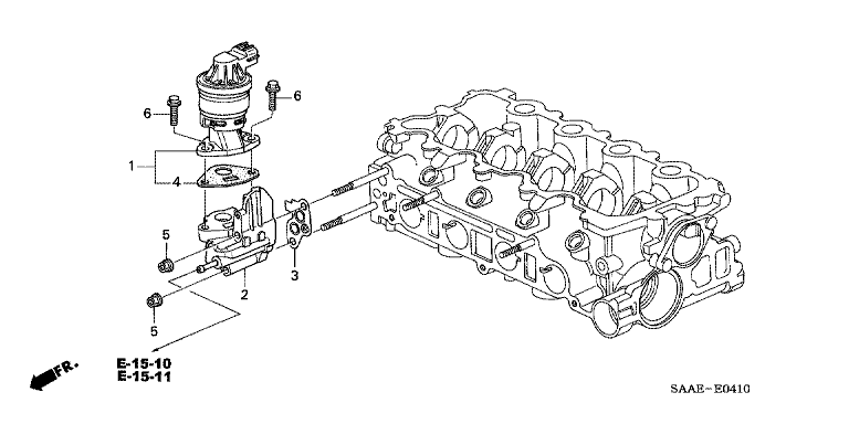 VALVE SET, EGR
