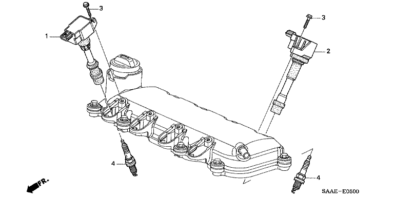 COIL ASSY. A, PLUG TOP