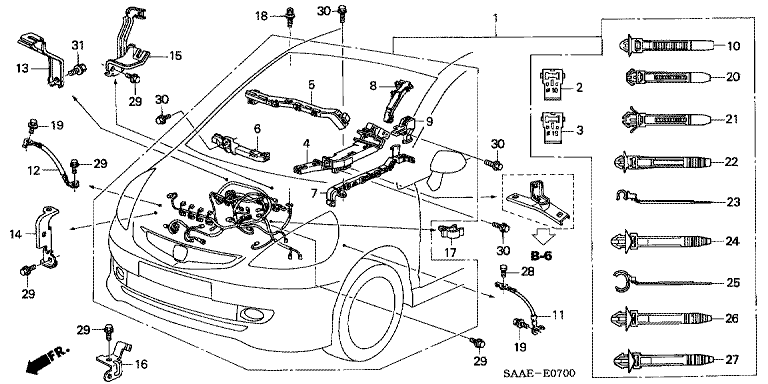 Cable harness