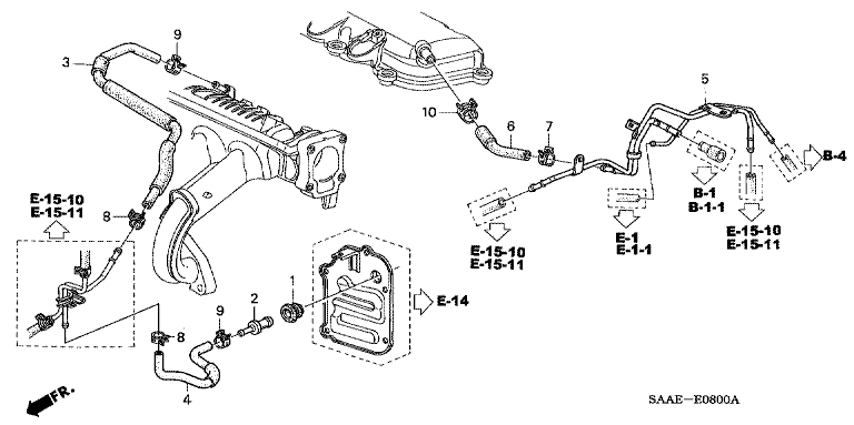 GROMMET, PCV VALVE