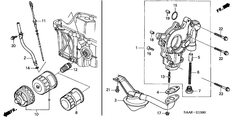 PUMP ASSY., OIL