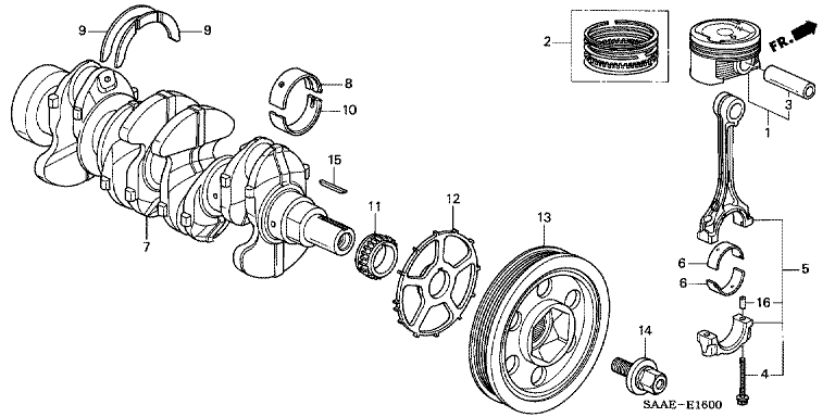 IC engine piston