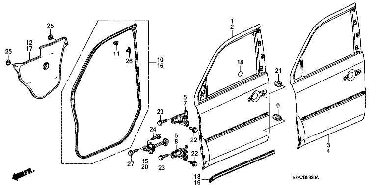 FRONT DOOR PANELS