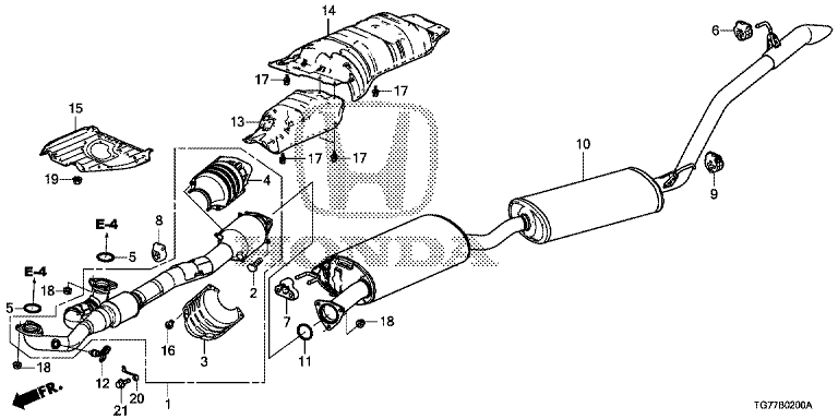 EXHAUST PIPE/SILENCER