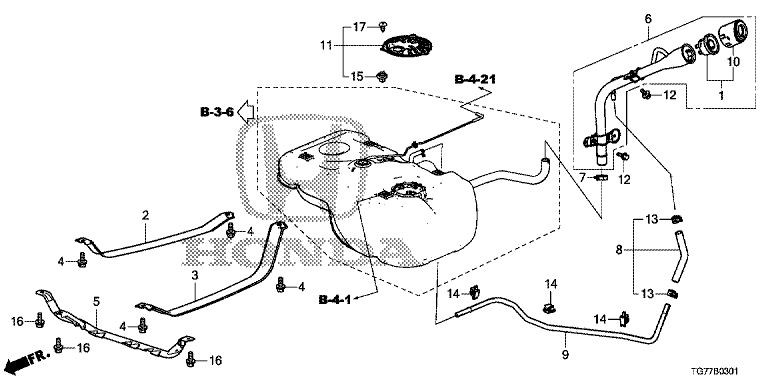 FUEL FILLER PIPE(2)