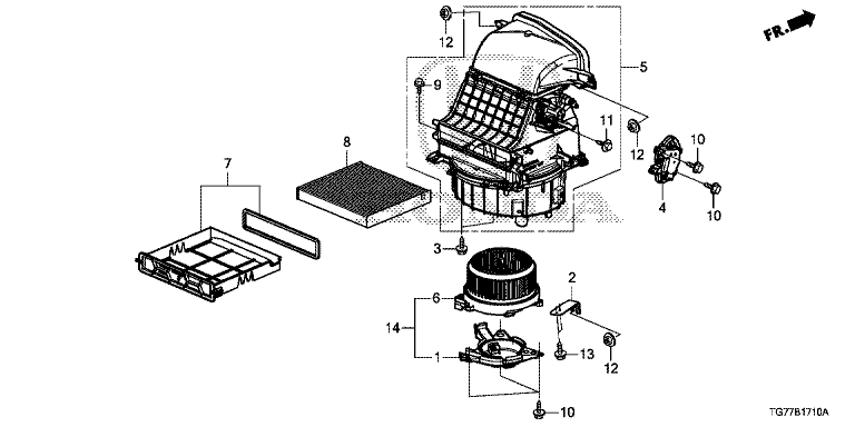 HEATER BLOWER