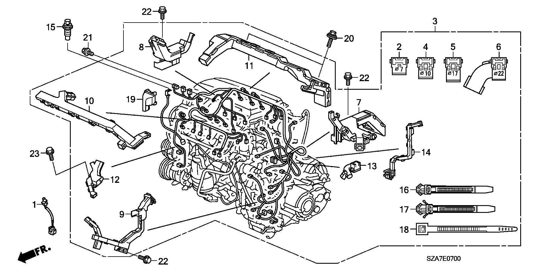 ENGINE WIRE HARNESS