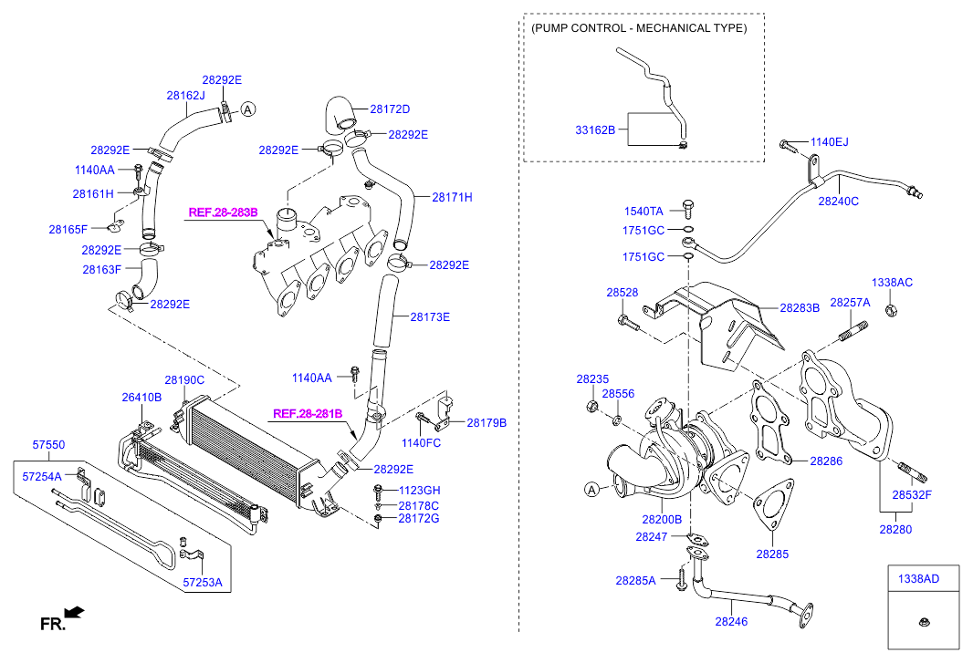 Manguera Intercooler H1 Imax Iload Grand Starex-(Tq)-4H - Marca ...