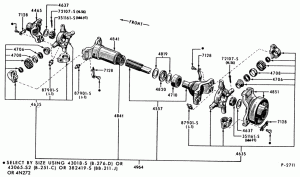 DRIVESHAFT-Inter-axle driveshaft-FT900
