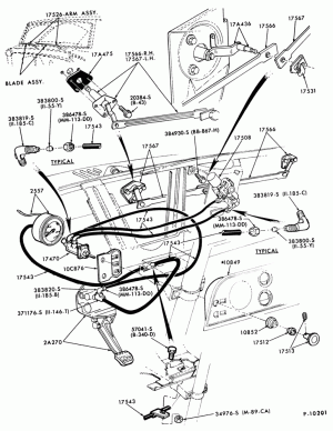 WIPERS & WASHERS-Windshield wiper (air)-F-FT600/900