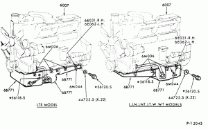 6 CYL. 14.0L (855 C.I.D.) DIESEL-L-LN-LNT-LS-LT-LTS900