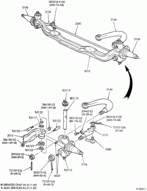 FRONT AXLE & LINKAGE-8M and 9M-F-FT700/900