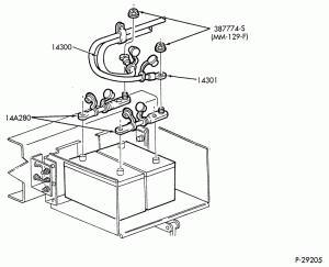 DISTRIBUTOR AND IGNITION SYSTEM-Battery cable end(s)
