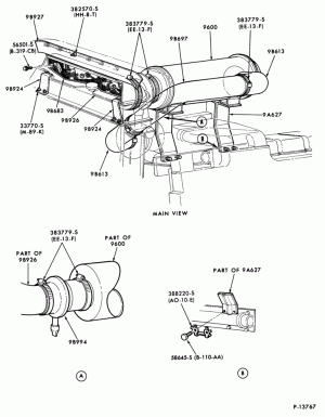 CUMMINS KT-450, KT-525-(dry type) CLT900-engine mounted (Donaldson)