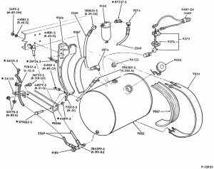 DETROIT 6V-92-CL-CLT900-w/95 or 120 gallon cylindrical tanks