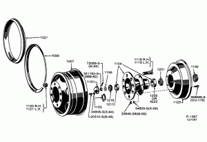 SPARE WHEEL CARRIERS-Front wheel-disc type tube tires-disc type-tube tires-typical-F-FT800/900