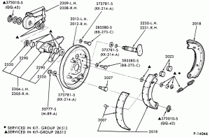 BRAKE WHEEL CYLINDERS-Front cam air brakes-Wagner-F-FT700/900