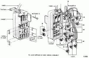 ELECTRICAL SYSTEMS-Fuse-junction panel-F-FT600/900