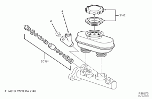 BRAKES-Brake master cylinder assembly-E150/350,E(Super Duty)