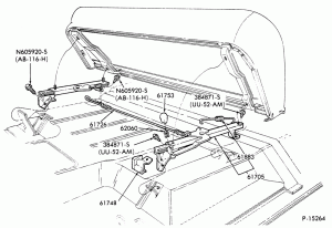 SEATS AND SEAT BELTS-Front seat parts - full width - lower half-F-FT600/900