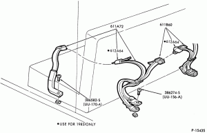 SEATS AND SEAT BELTS-Front seat belt - w/o retractor-F-FT600/900