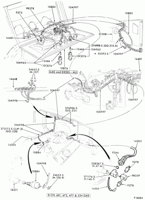 ENGINE WARNING SYSTEM-Engine warning system-oil pressure and water temperature (passenger compartment)- - Page A