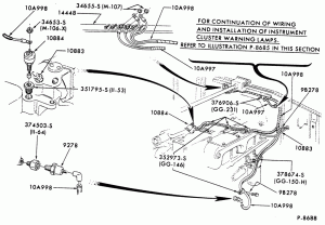 ENGINE WARNING SYSTEM-Engine warning system-oil pressure and water temperature (engine compartment)- - Page A