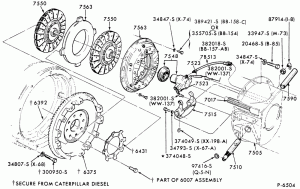 EXTERNAL PARTS-(1987/)- 8 cyl. 636 Cat. diesel-F-FT600/900