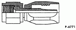 HOSE OR TUBE RE-USABLE SWIVEL FITTING