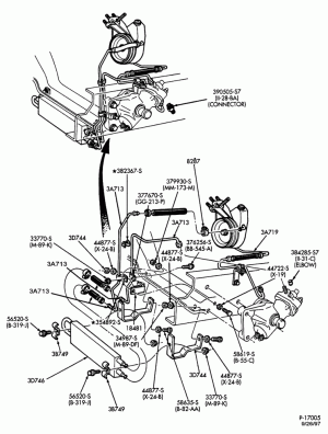 STEERING-System- crossmember mounted oil cooler installation-F-FT600/800