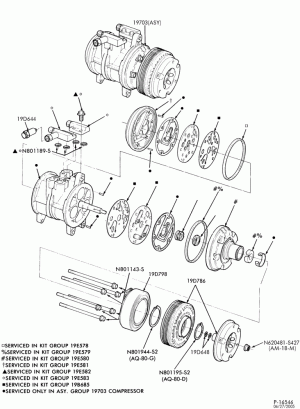 AIR CONDITIONING-Compressor - FS-6-F-FT600/900