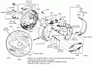 BRAKE WHEEL CYLINDERS-Rear brakes (self-adjusting-hydraulic)-15" x 5" Kelsey Hayes-F-FT600/800