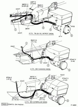 V8 CYL. 12.0L (736 C.I.D.) DETROIT DIESEL-LTL900-Page A (1982/)