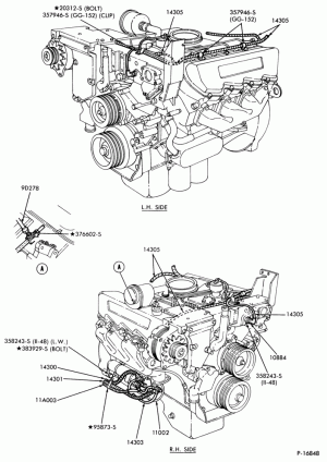 IGNITION SYSTEMS-(1980/86)-6 cyl. 426 (6-8 cyl. 636 Cat. Diesel-L-LN-LNT-LS-LT-LTS800