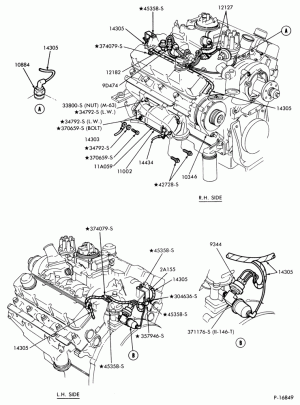 IGNITION SYSTEMS-(1980/81)-8 cyl. 477 and 534 gas-L-LN-LNT-LT-LTS900