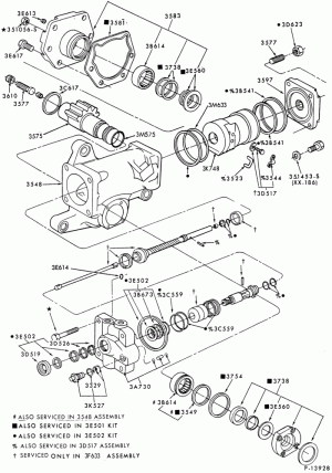 STEERING-Gear assy.-Ross HFB-Ross HFB-64-F-FT600/900