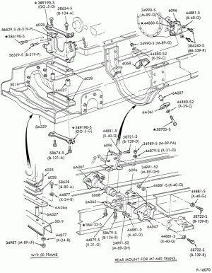 8 CYL. 6.1L AND 7.0L (370 AND 429 C.I.D.) GAS-(front and rear)-B-F-FT600/800