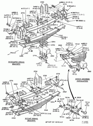 REAR SUSPENSION (SPRINGS AND SHOCK ABSORBERS)-Springs and shock absorbers-F600/800
