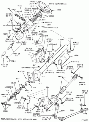 SHIFT MECHANISM--F600/800-B/T81