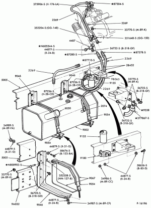DETROIT 990-Fuel system and related parts- w/18 gallon rectangular tank