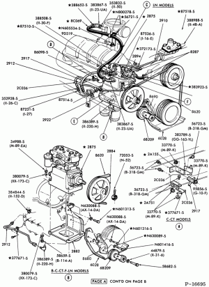 BRAKE SYSTEMS-(1981/87)-8 cyl. 501 Detroit Diesel-Page A-F-FT600/900