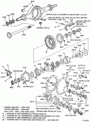 REAR AXLE-Double reduction - 22221-B-C-F-L-LN800/900