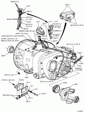 EXTERNAL PARTS-13 speed - Fuller RT6613-FT800/900